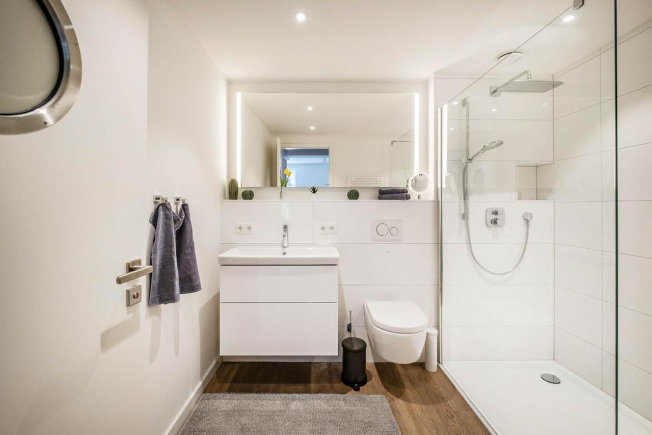 Haus Hummerklippe Kleine Freiheit Apartment 2 Busum Bagian luar foto